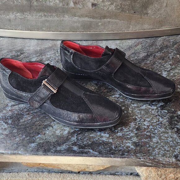 Amalfi By Rangoni Egadi Monk Strap Moccasin Shoes Size 10 - Picture 10 of 16